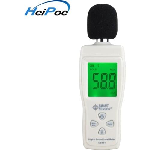 Smart Sensor AS804 Diagnostic-tool Measure 30-130dB Noise dB Decibel meter Monitoring Testers Metro Digital sound level meter