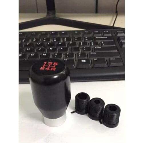 Universal 5 Speed Car Manual Gear Shift Knob Shifter Lever Gearstick