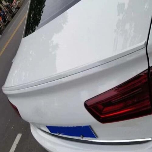 For Audi A6 2019 high quality ABS Plastic Unpainted Color Rear Spoiler Wing Trunk Lid Cover Car Styling