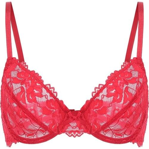 French Style Lace Bras for Women Lingerie Underwire Bralette B C Small Cup Sexy Brassiere Female Intimates Underwear