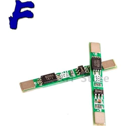 10PCS/LOT 1S 3.7V 3A li-ion BMS PCM battery protection board pcm for 18650 lithium ion li battery