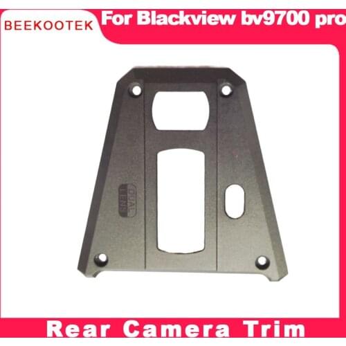 100% New Original Rear camera decoration For Blackview BV9700 Pro Back housing metal Repair Replacement Accessories Parts