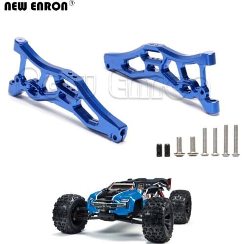 2Pc Replace #AR330219 Aluminum Front Lower Suspension Arms A Arm For RC Car Parts 1/8 ARRMA 6S Kraton Outcast Talion Notorious