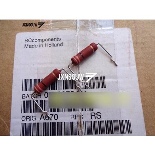 20PCS NEW PH BC PR03 3W33R 4.7x16.8MM Red resistance 3W 33R Film Resistor33R 3W 33ohm