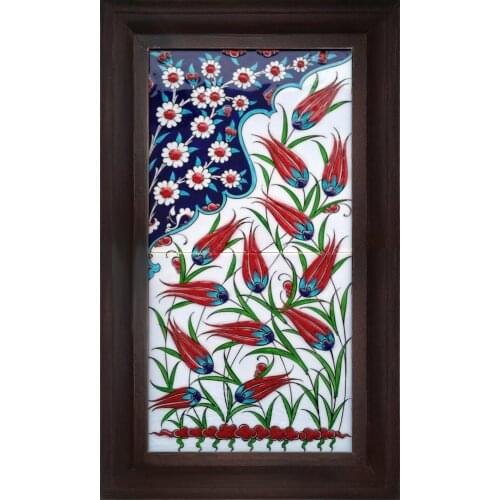 20x40 Ceramic Wall Art Decor, Hand Painting , paintings wall decor, home decoration, ramadan ,poster