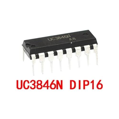 5PCS UC3846N DIP16 UC3846 DIP 3846 DIP-16 and original IC