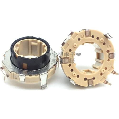 Double volume rotation type 12 potentiometer double 6 feet B20K potentiometer RK12L12COCOS