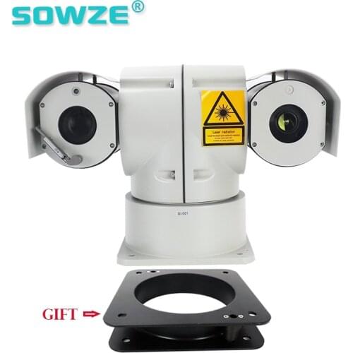 Full HD 2.0MP 1080P 20X Long Range Vehicle Laser PTZ IP Camera For Prowl Car