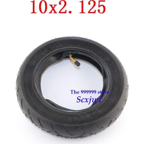 Lightning shipping Hoverboard Tire Scooter Tyre 10x2.125 Rubber With Inner Tube for 10 " Hover Board F1 A8 Smart Electric