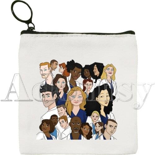 Greys Anatomy Wallets Coin Pocket Vintage Male Purse Function Boy And Girl Wallet with Card Holders