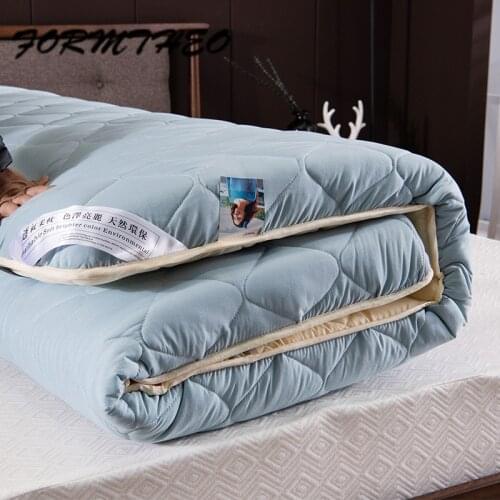 VESCOVO foam kids bed topper twin queen tatami floor soft cotton Mattress topper for 180*200 bed