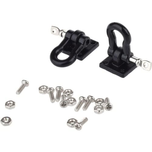 RC Metal Tow Hook for Axial Wraith SCX10 90046 90047 D90 D110 TF2 Tamiya CC01 RC Rock Crawler 1/10 Accessories