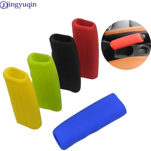 Car Handbrake Grips Covers Silicone Car Handbrake Covers Sleeve Silicone Gel Cover Anti-slip Parking Hand Brake Grips Sleeve