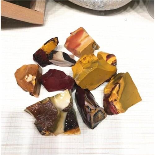 Natural Mookaite Rough Stones Hand Carved Raw Gemstone For Decoration