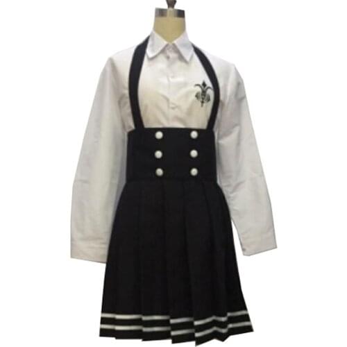 2019 New Anime Danganronpa V3 Shirogane Tsumugi Original Edition JK Uniform Cosplay Costume Women Halloween