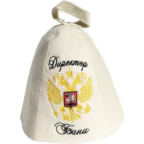 Wool Sauna Cap Wool Felt Sauna Felt Hat Sauna Shower Cap For Bath House Head Protection Women Kids Hair Protective Cap