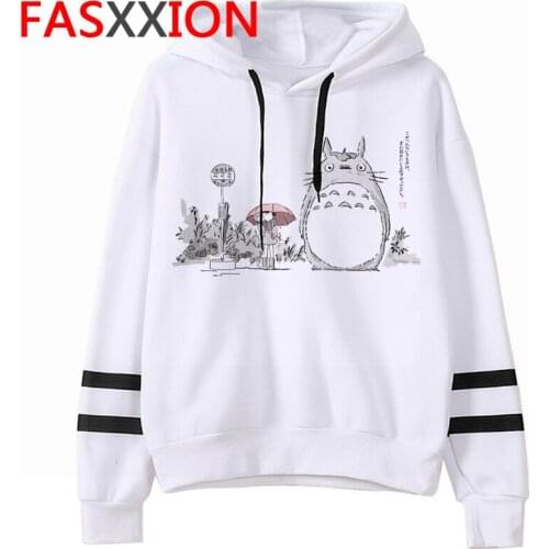 Totoro Studio Ghibli hoodies women anime printed grunge women pullover sweatshirts anime Oversized