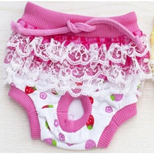 Comfortable Female Dog Physiological Pants Cotton Cat Sterilization Clothes Puppy Small Dog Shorts Pantaleta Para Perros