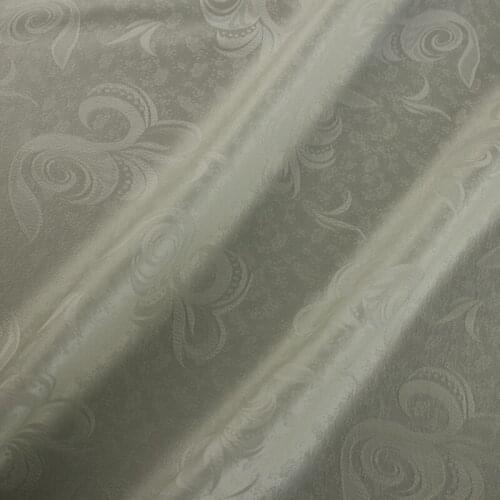 Jacquard Crepe Real Silk Fabric Dress Jacquard Heavyweight Silk Jacquard Chinese Clothing Material/0.5m