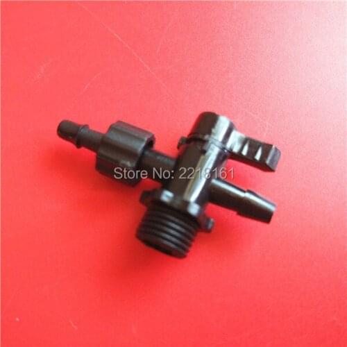 10pcs wholesale UV/solvent printer CISS system ink valve for Flora Aprint Infinity Phaeton sub ink tank valve/ink tube connector