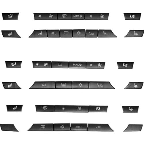 11/12/14pcs For-BMW air conditioning heater panel button button switch cover 61319313923