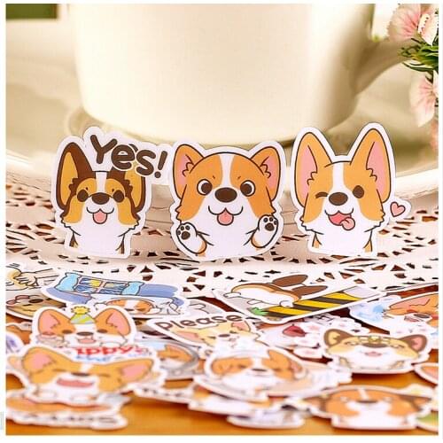 39pcs Creative Cute Self-made Coco dog 3/ cute dog Scrapbooking Stickers /Decorative Sticker /DIY Craft Photo Albums