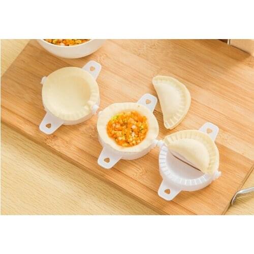 5pcs/lot Dumpling Maker Device New Kitchen Tools Dumpling Jiaozi Maker Device Easy DIY Dumpling Mold KX 322