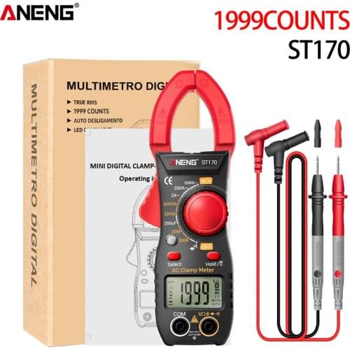 UNI-T Palm-sized Digital Multimeter AC/DC True-RMS Multimeter 4mF(4000uF) Large Capacitance Meter Auto-ranging Multi Tester