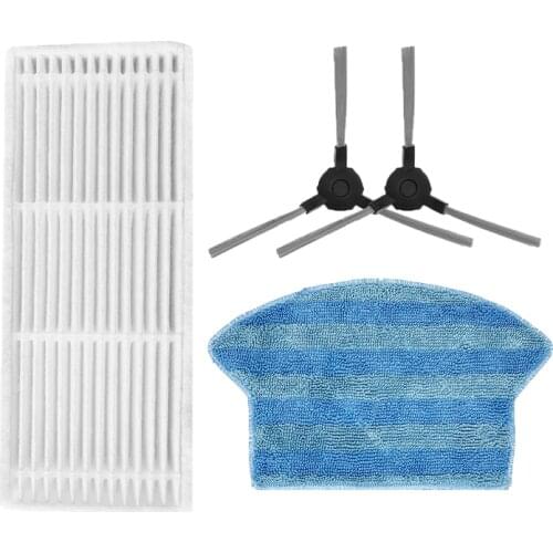 Side Brushes Mop Cloth Rack Rag Pads Dust Filters HEPA Filter for Midea i2 Vcr03 Robotic Vacuum Cleaner Spare Parts Accessories
