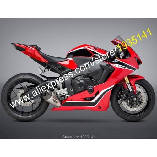 For Honda CBR1000RR 2017 2018 Body Kit CBR CBR1000 RR Black Red White Sportbike Fairing (Injection molding)