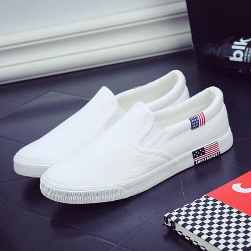 Men Canvas Shoes Fashion Summer Casual Sneakers Shoes Students Vulcanize Shoes Flats 2021 Spring Vulcanized Shoes Plus Size 47
