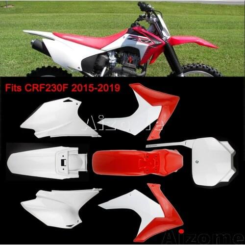 Motorcycle Plastics Fairing Cover Kit For Honda CRF230F Off Rroad Motocross Enduro Complete Full Body Plastic Fairing Set 15-19