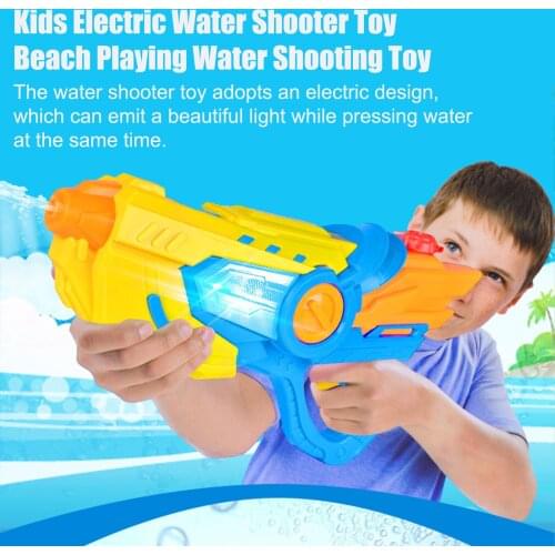 Summer Holiday Blaster Kids Child Squirt Beach Toys Spray Pistol Water Gun Kids Electric Water Shooter Toy Beach Playing