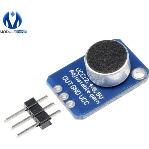 Electret Microphone Amplifier MAX4466 Adjustable Gain Breakout Board For Arduino MAX4466 Module Diy Electronic Module