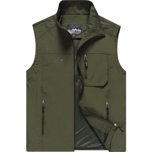 Men Casual Sleeveless Vest Hip Hop Waistcoat Thin Outerwear 4 Colors Plus Size Man Summer Coat 7xl 6xl 5xl