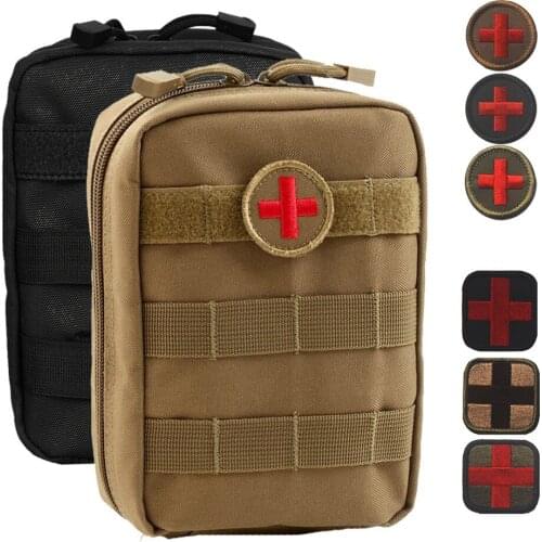 Pet Outdoor Travel First Aid Kit Tactical Medical Bag MOLLE Emergency Empty Military Medical Bags Oxford Nylon Camouflage