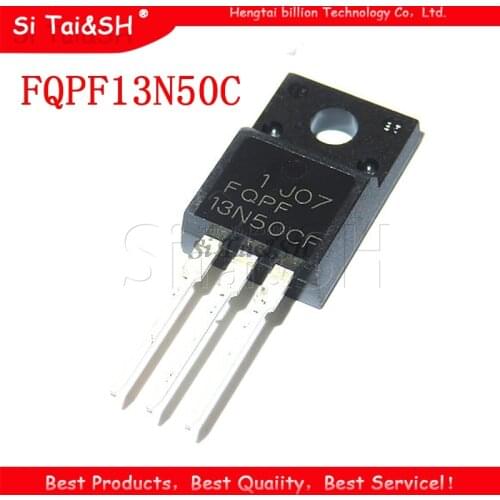 10pcs FQPF13N50C TO-220F 13N50C TO220F FQPF13N50 TO-220 LCD new original