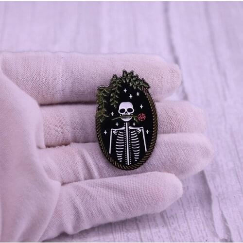 Skeleton Jackie pin artist series