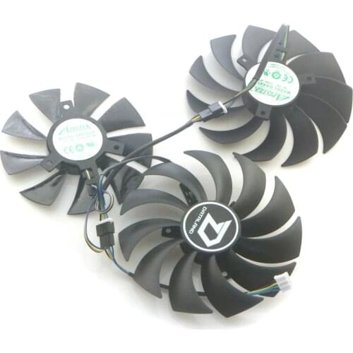 GAA8S2U GA91S2H 12V For Dataland RX5600XT 5700 5700XT X-Serial Graphics Card Cooling Fan