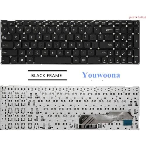 High Quality Laptop Keyboard With Power Button For ASUS A541U X541S F541U VM592U X541SC X541LA R541U