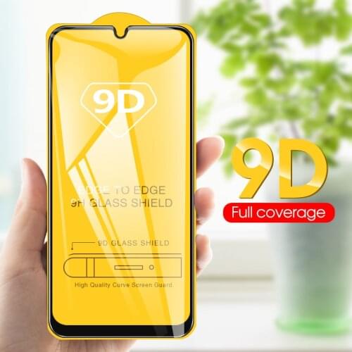 9D Curved Tempered Glass for Samsung Galaxy A30 A20 A10 A40 A50 A 60 70 80 90 M 10 20 30 Full Cover Screen Protector Safety film