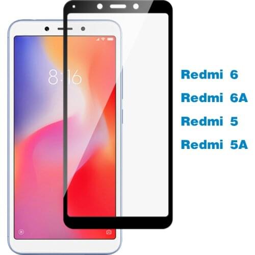 Protective Glass For Xiaomi Redmi 6A 5A 4A S2 Case Tempered Glass For Xiaomi Xaomi Xiomi Redmi 5 Plus 6 Pro A6 A5 6 A Film Cover
