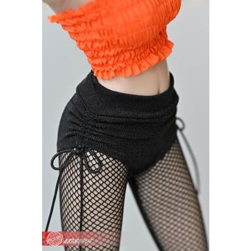 1/6 Female Soldier Body 12 Inch Action Figure Elastic Drawstring Shorts Clothing Model Accessories