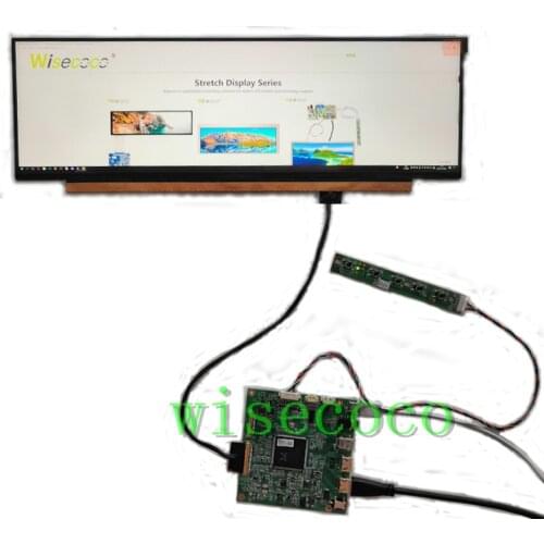 14 Inch 3840*1100 4K Bar Stretched Screen Display Type C Suitable For Display Computer DIY Kits Cars IPS LCD