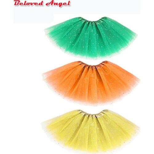 2019 Children Girl Tutu Skirt Princess Girls Ballet Dancing Party Skirt Gauze Party Pettiskirt Kids Clothing 2-8 Years 15 Colors