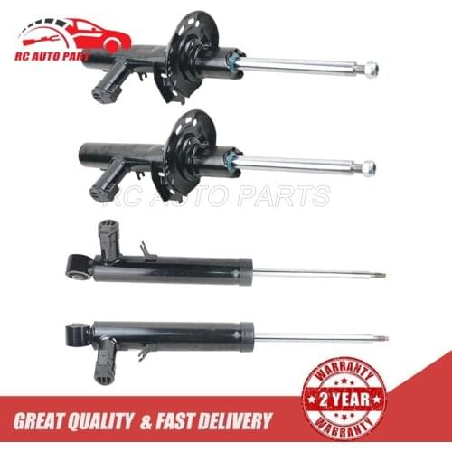 4PCS Front & Rear Shock Absorbers w/ ADS Kit For VW Golf Passat EOS Tiguan 2008-2015 3C0413031D 3C0513045D 1K0513045C 1K0513046C