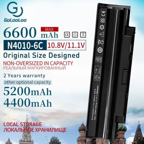 6600MAH New Laptop Battery For Dell Inspiron M501 M501R M511R N3010 N3110 N4010 N4050 N4110 N5010 N5010D N5110 N7010 N7110 j1knd