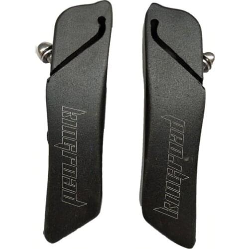 Aluminum Alloy Bicycle Vice Handle Mountain Bike Small Auxiliary Handlebar Horns Small Vice Handle Bike Riding Accessories