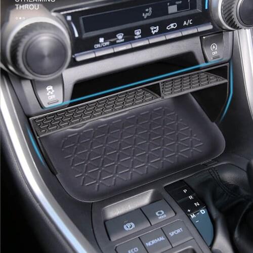 Car Central Control Storage box Car Multi-grid Multi-functional Storage Box For Toyota RAV4 RAV-4 2019 2020 2021 Accessories