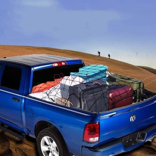Car Pick-up Trucks Luggage Carrier Cargo Basket Elasticated Net Cargo Net Car Trunk Net For Isuzu DMAX D Max